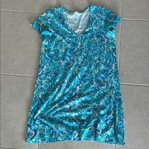 Lilly Pulitzer Blue Etta tshirt Dress
